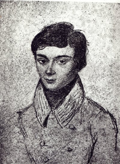 Portrait of Evariste Galois (1811-32) by French School